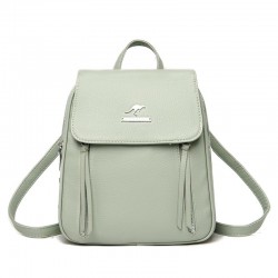 PU Leather Mini Backpack