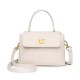 White Leather Crossbody Purse