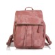 Pink Leather Backpack Purse ERIN