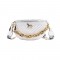 Leather Fanny Pack With Chain