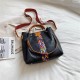 Leather Crossbody Bag With Guitar Strap