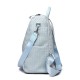 Woven Leather Convertible Backpack