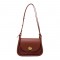 Brown Leather Shoulder Bag Ladies