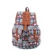 Boho Leather Backpack