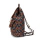 Boho Leather Backpack