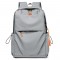 Backpack For Men Grey USB Charger