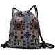 Bohemian Drawstring Backpack