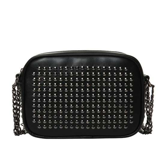 Crossbody Bag With Metal Chain