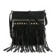 Boho Leather Fringe Purse