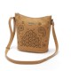 Bohemian Leather Tote Bag