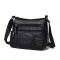 Black Leather Boho Bag