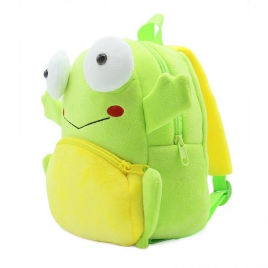 Plush Frog Backpack