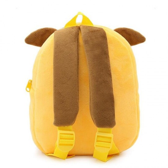 Plush Dog Backpack