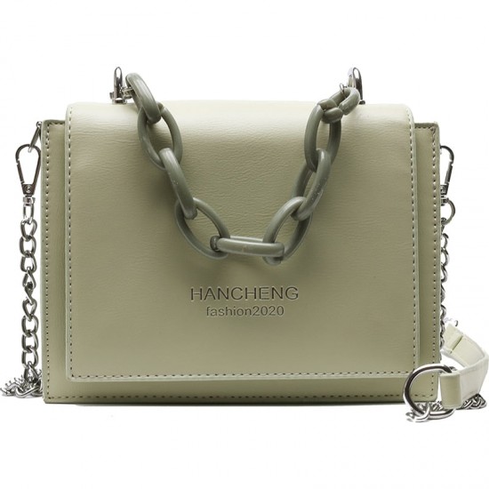 White Chain Purse