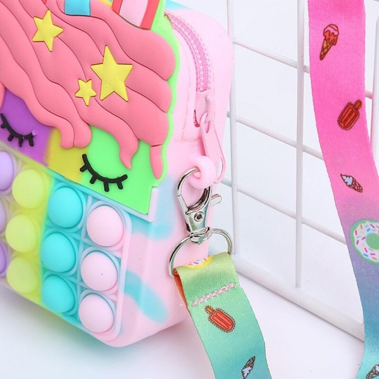 Unicorn Popit Purse