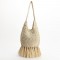 Large Straw Tote Beach Bag