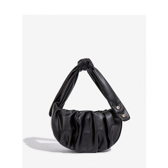 Leather Dumpling Bag