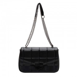 Double Chain Strap Shoulder Bag