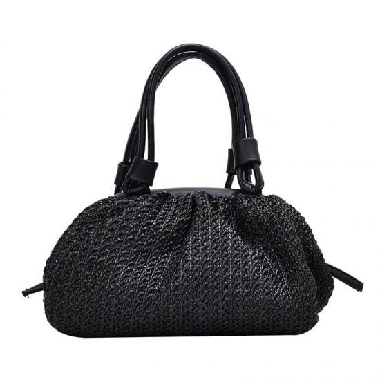 Woven Rattan Purse