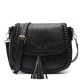 Boho Leather Crossbody Purse