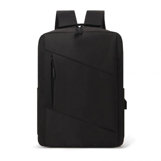 Water Resistant Backpack With USB Charging Port