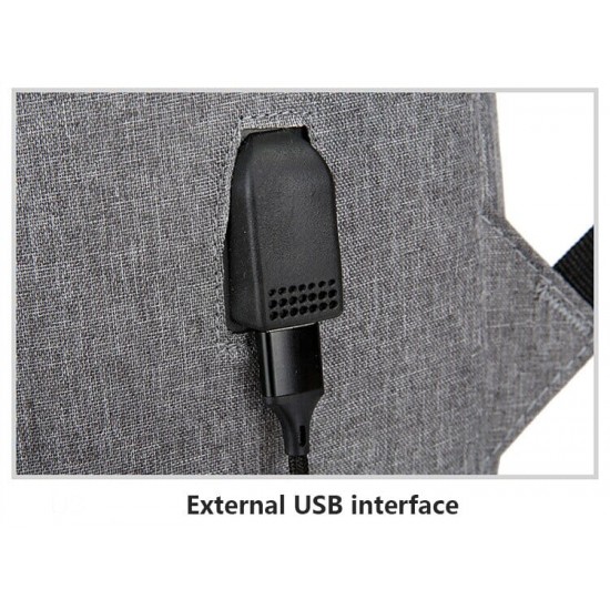 USB Port Laptop Backpack