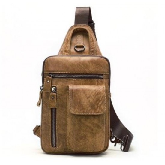 Leather Sling Bag Tablet