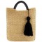 Large Straw Summer Handbag