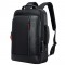 Black Anti Theft Backpack With USB