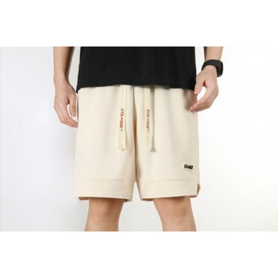 sleek moisture-wicking nylon-poly shorts