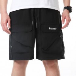 trendy sleek quick-dry nylon shorts