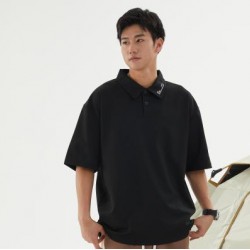 POLO shirt performance stretchy durable polyester polo top